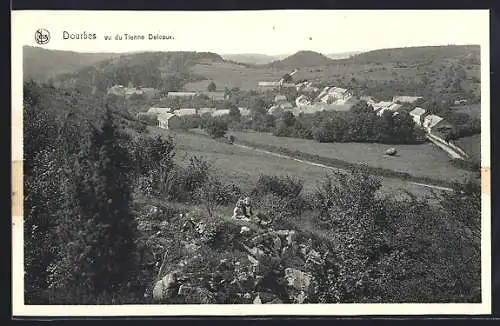 AK Dourbes, Panorama vu du Tienne Delvaux