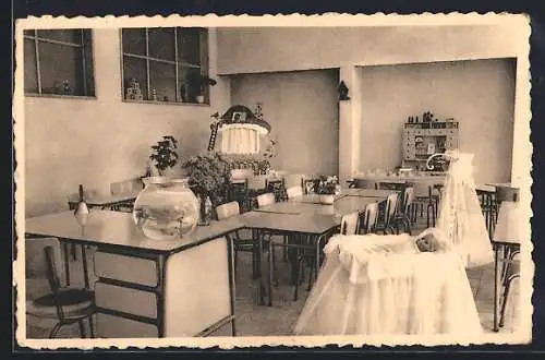 AK St-Niklaas, St-Teresia, Kleuterschool, Passtraat, Nieuw lokaal: binnenzicht