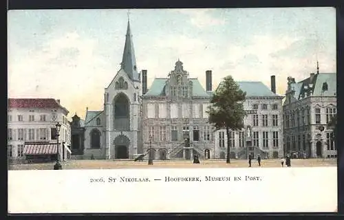 AK St Nikolaas, Hoofdkerk, Museum en Post