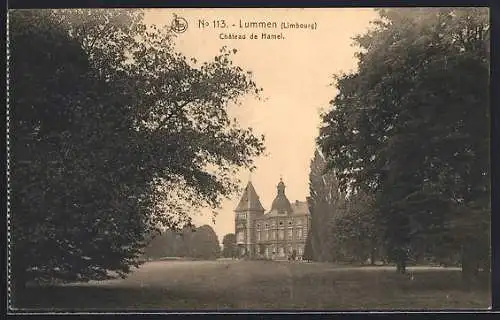 AK Lummen /Limbourg, Château de Hamel