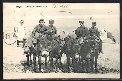 AK Heyst, Les promenades à âne