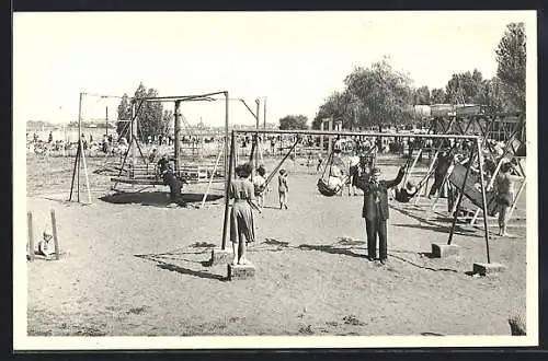 AK Anvers, St-Anne-Plage, Plaine de jeux