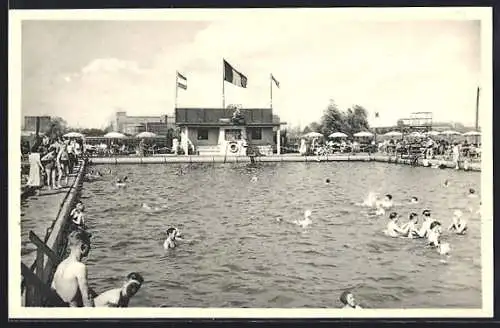 AK Anvers, St-Anne-Plage, Bassin de Natation