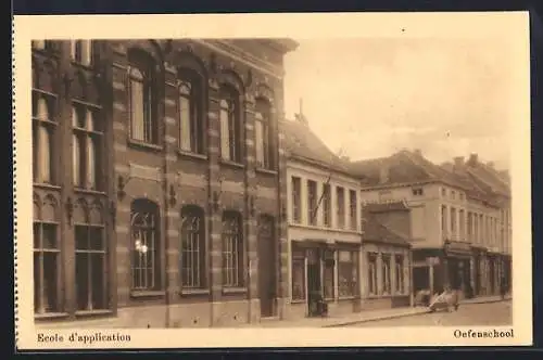 AK Saint-Nicolas /Waas, Ecole d`application