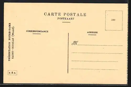 AK Saint-Nicolas /Waas, Ecole d`application