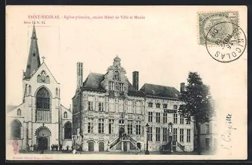AK Saint-Nicolas, Eglise primaire, ancien Hôtel de Ville et Musée