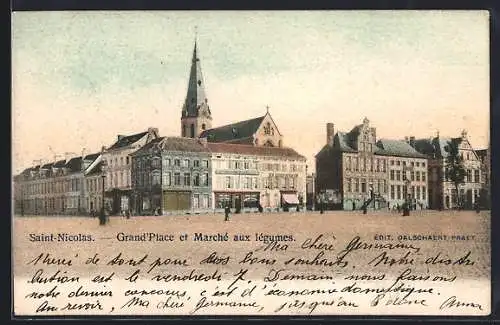 AK Saint-Nicolas, Grand`Place et Marché aux légumes