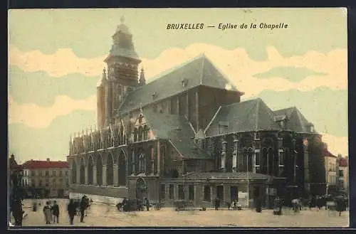 AK Bruxelles, Eglise de la Chapelle