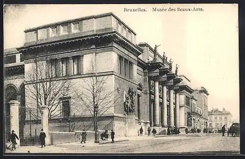 AK Bruxelles, Musée des Beaux-Arts