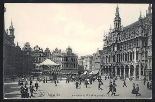 AK Bruxelles, La maison du Roi et la grand`place