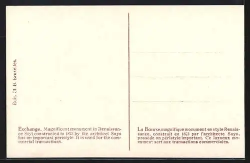 AK Bruxelles, La Bourse