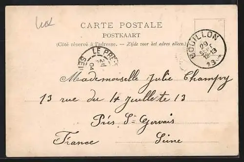 AK Bouillon, Entrée du Château