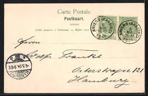 AK Anvers, La Banque Nationale