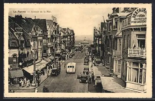 AK La Panne, Avenue de la Mer