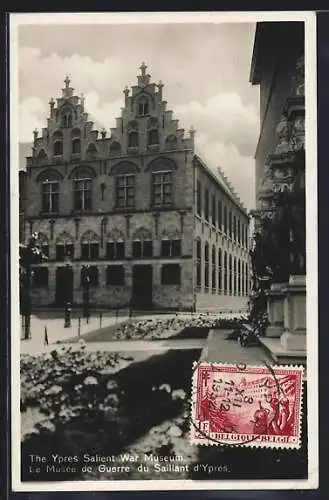 AK Ypres, Le Musée de Guerre du Saillant d`Ypres