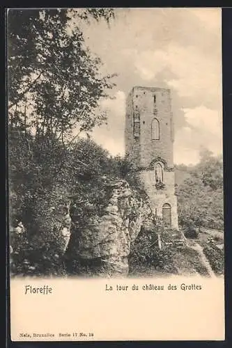 AK Floreffe, La tour du château des Grottes