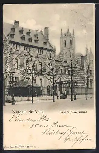 AK Gand, Hôtel du Gouvernement