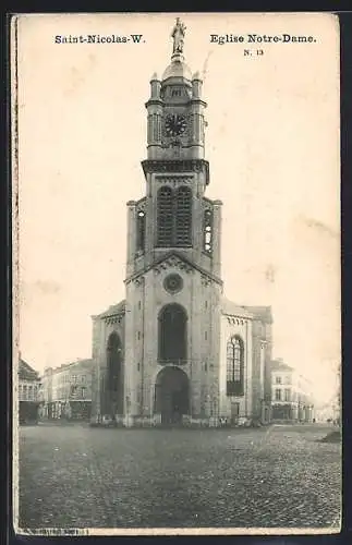 AK Saint-Nicolas-W., Eglise Notre-Dame