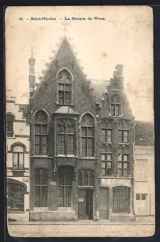 AK Saint-Nicolas, La Banque de Waes
