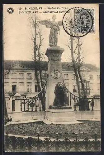 AK St-Nikolaas, Standbeels Rolliers