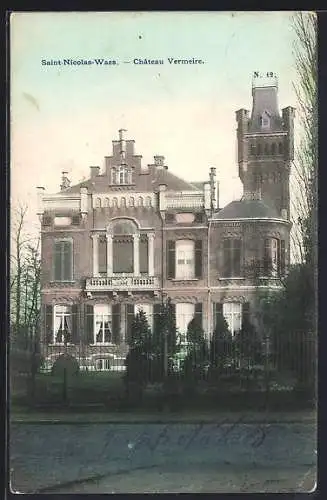 AK Saint-Nicolas-Waes, Château Vermeire