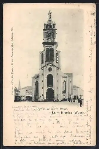 AK Saint Nicolas /Waes, L`Eglise de Notre Dame