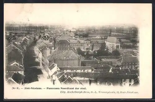 AK Sint-Nicolaas, Panorama Noordkant der stad