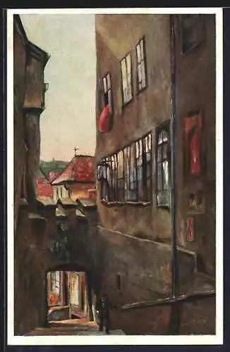 AK Lauterbach / Hessen, Blick in die Pforte