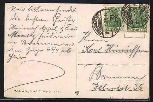 AK Oldenburg / O., Elisabeth-Anna-Palais