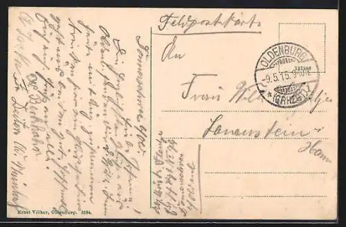 AK Oldenburg / O., Elisabeth-Anna-Palais