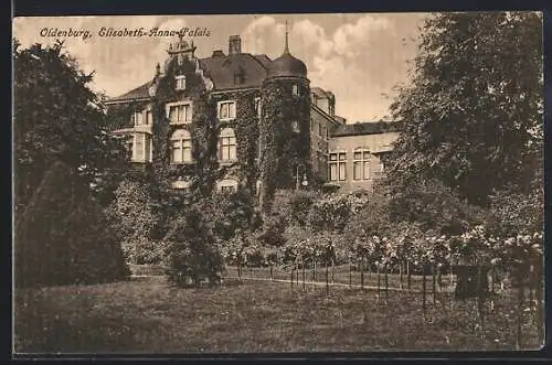 AK Oldenburg / O., Elisabeth-Anna-Palais