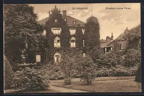 AK Oldenburg / O., Elisabeth-Anna Palais