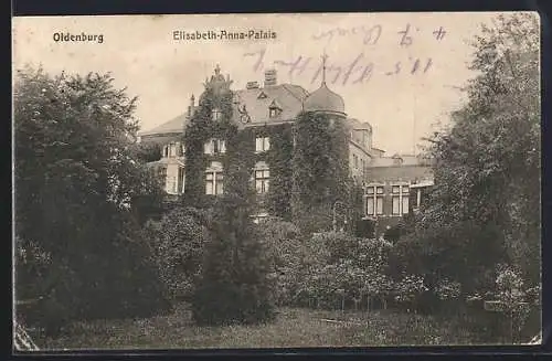 AK Oldenburg / O., Elisabeth-Anna Palais