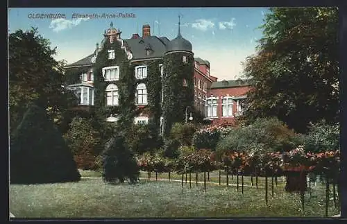 AK Oldenburg / O., Elisabeth-Anna-Palais