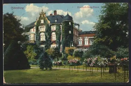 AK Oldenburg / O., Elisabeth-Anna-Palais