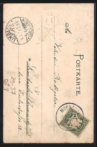 Passepartout-Lithographie München, Maximilianeum, Wappen