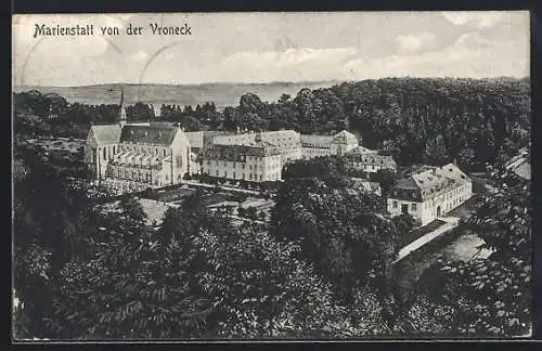 AK Marienstatt, Ortsansicht von der Vroneck