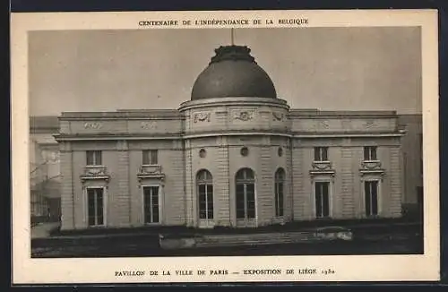 AK Liége / Lüttich, Exposition internationale 1930, Pavillon de la Ville de Paris