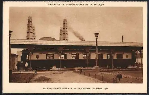 AK Liége, Exposition, Le Restaurant Pullman