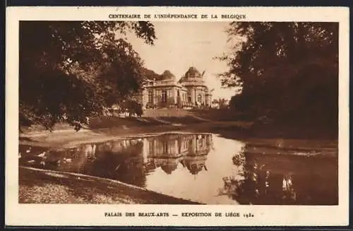 AK Liége, Exposition 1930, Palais des Beaux-Arts