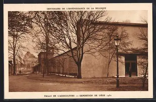 AK Liége / Lüttich, Exposition internationale 1930, Palais de l`Agriculture