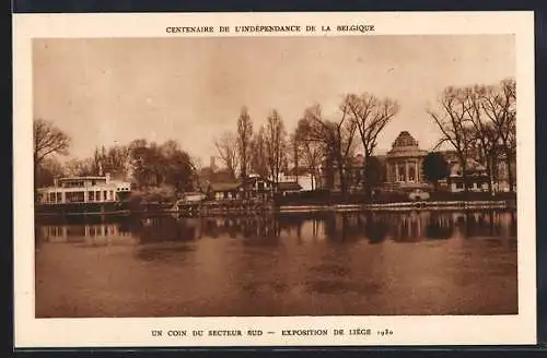 AK Liége / Lüttich, Exposition internationale 1930, Un coin du secteur sud