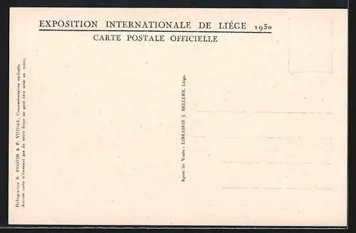AK Liége / Lüttich, Exposition internationale 1930, Un coin du secteur sud