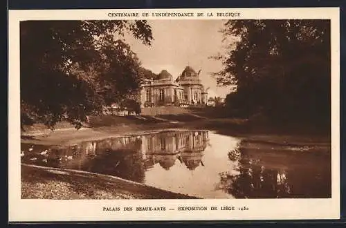 AK Liége, Exposition 1930, Palais des Beaux-Arts