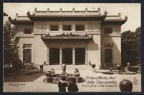 AK Paris, Exposition des Arts décoratifs 1925, Pavillon de l`Asie Francaise