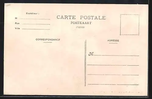 AK Bruxelles, Exposition 1910, Le Quadrige