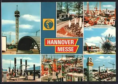 AK Hannover, Messe, Teilansichten