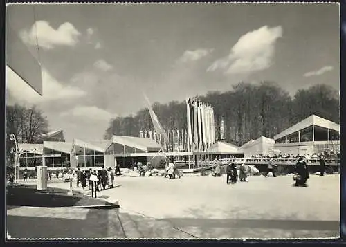 AK Bruxelles, Exposition Universelle et Internationale 1958, Pavillon von der Schweiz