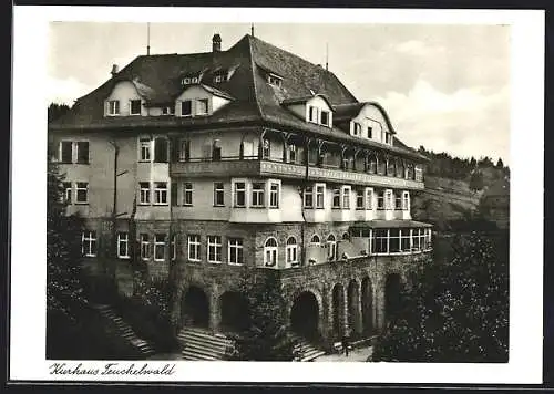 AK Freudenstadt im Schwarzwald, Das Kurhaus Teuchelwald