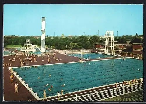 AK Essen, Badespass im Gruga-Park